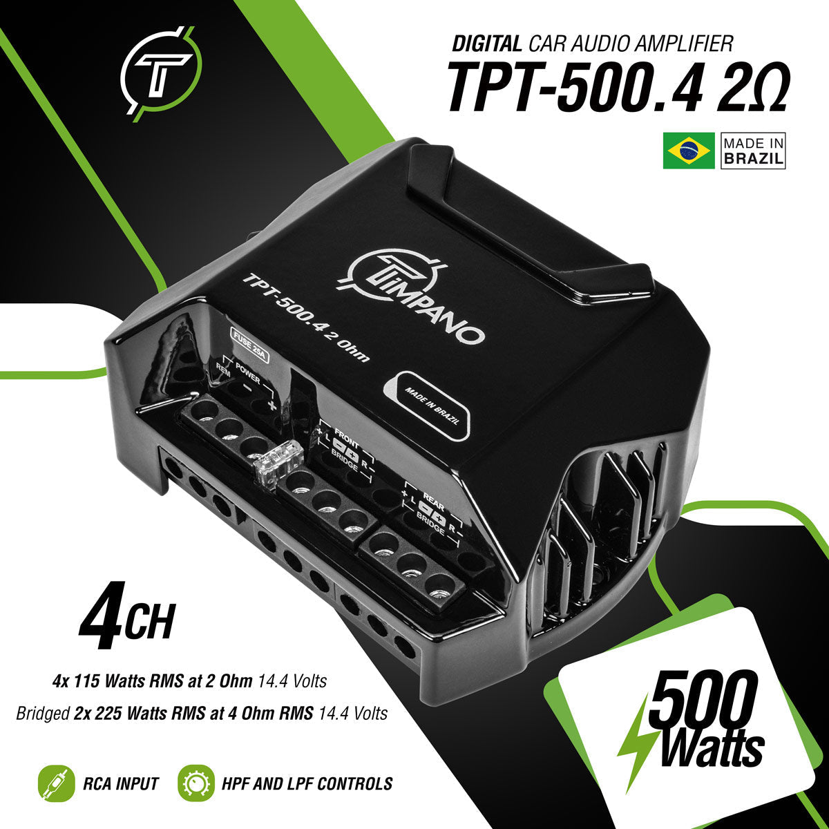 TPT-500.4 2 Ohm