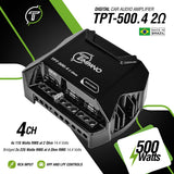 TPT-500.4 2 Ohm Amplifier Timpano Audio