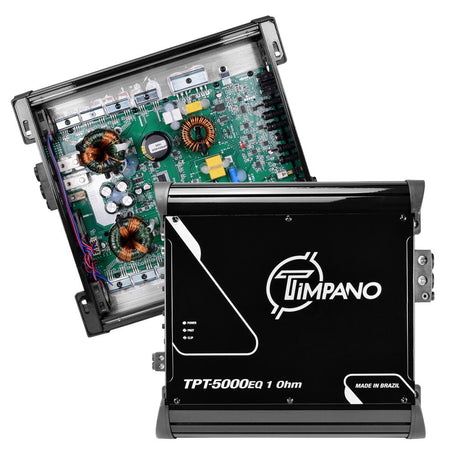 Timpano 5000 Watts Car Audio Amplifier Fullrange TPT-5000EQ 1 Ohm Timpano