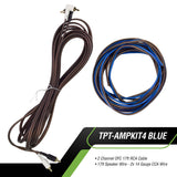 TPT-AMPKIT4 BLUE Amplifier Wiring Kit Timpano Audio