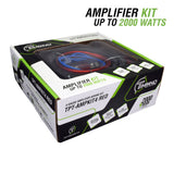 TPT-AMPKIT4 RED Amplifier Wiring Kit Timpano Audio