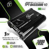 TPT-BASS5000 1 Ohm Amplifier Timpano Audio