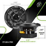 TPT-CX6-4 TPRO Coaxial Timpano Audio