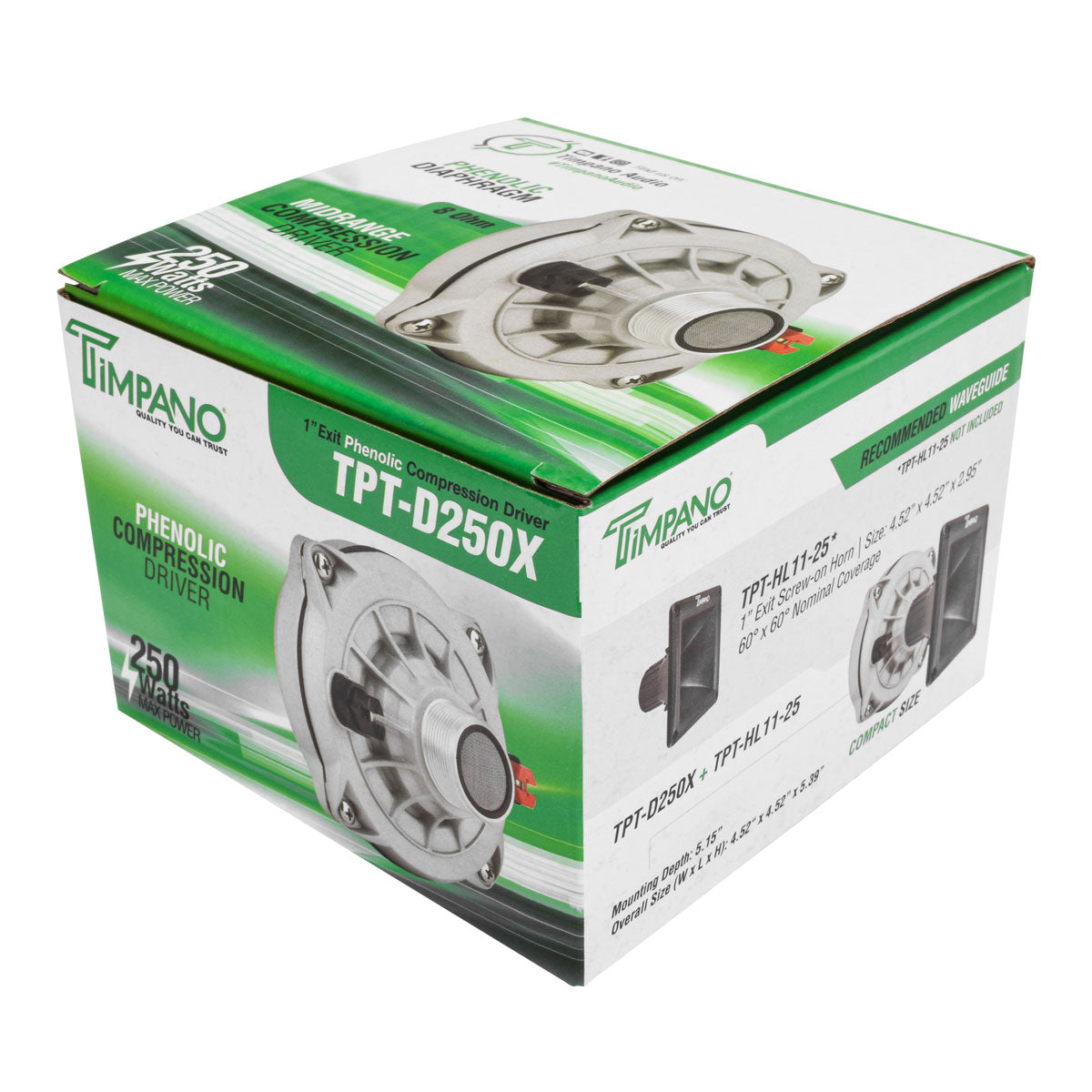 TPT-D250X Driver Timpano Audio