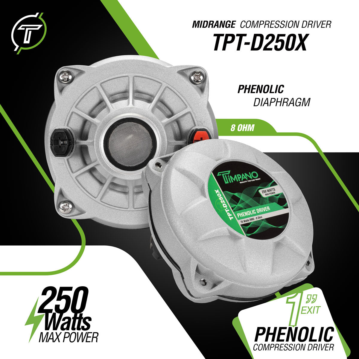 TPT-D250X Driver Timpano Audio