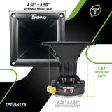 TPT-DH175 Driver + Horn Combo Timpano Audio