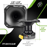 TPT-DH175 SLIM Driver + Horn Combo Timpano Audio