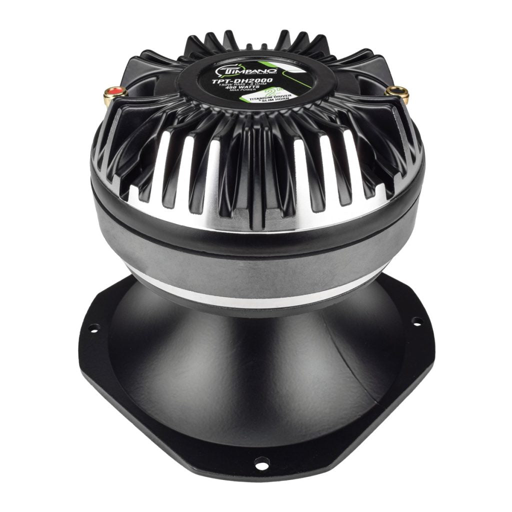 TPT-DH2000 | 2" Exit Compression Driver + Horn 450 Watts Max Power 8 Ohm Timpano
