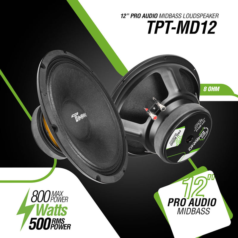 TPT-MD12 Midrange Timpano Audio