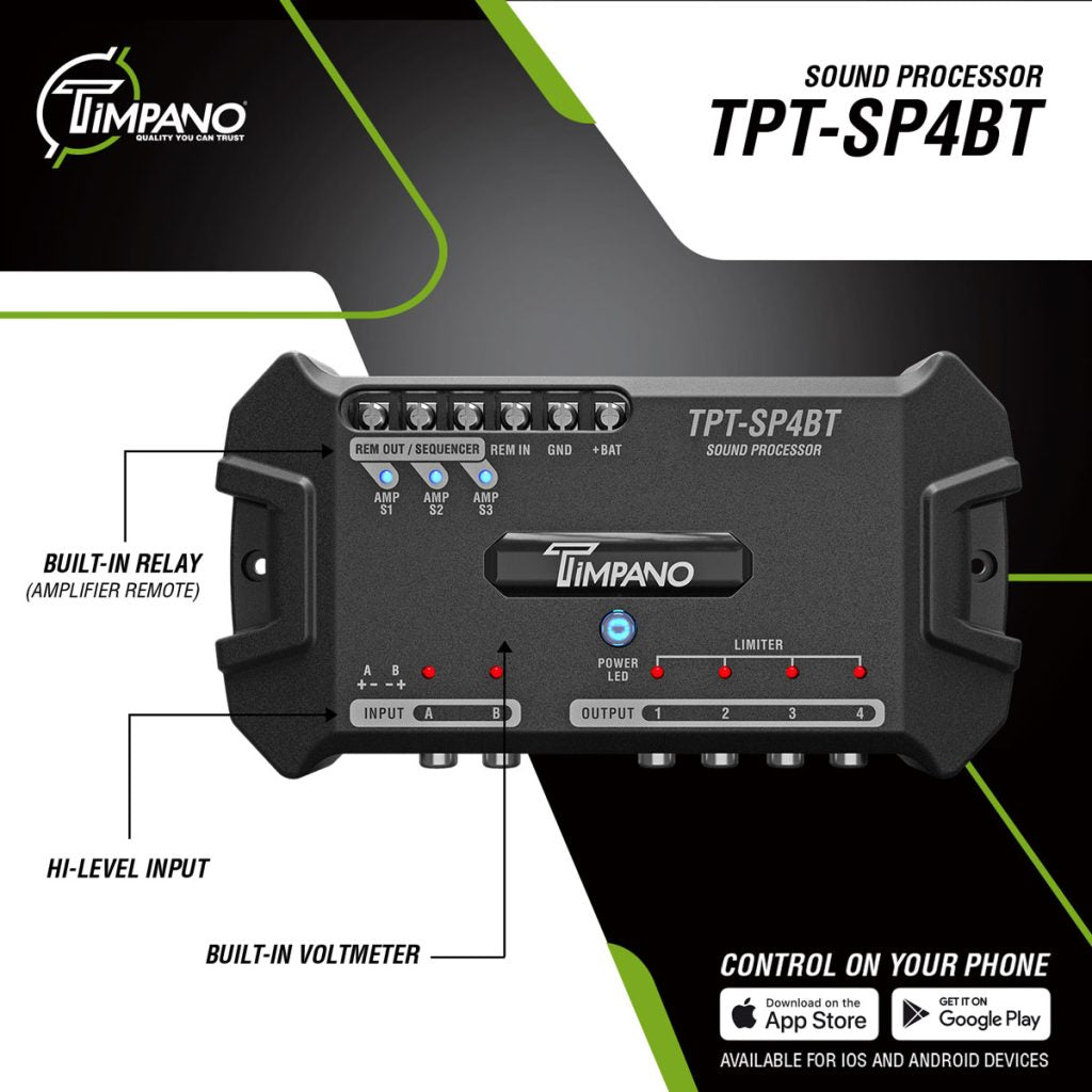 TPT - SP4BT ALTA GAMA CAR AUDIO