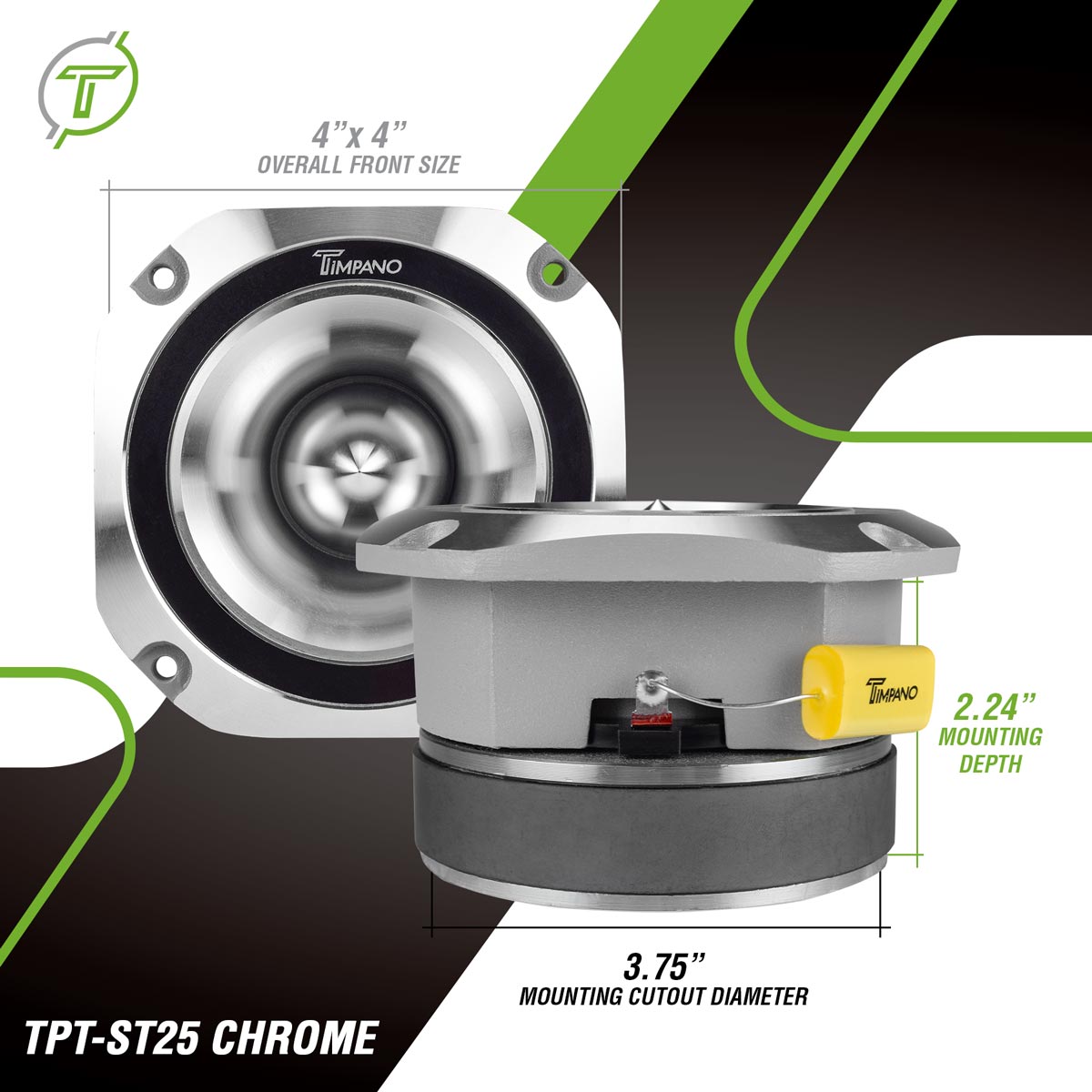 TPT-ST25 CHROME Timpano Audio