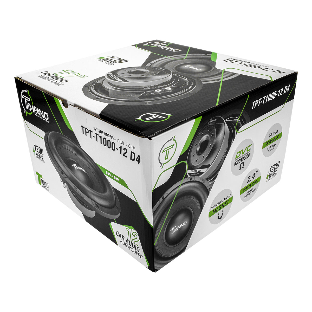 TPT-T1000-12 D4 Subwoofer Timpano Audio
