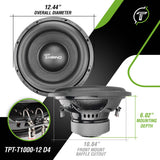 TPT-T1000-12 D4 Subwoofer Timpano Audio