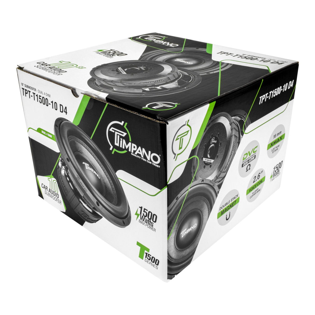 TPT-T1500-10 D4 Subwoofer Timpano Audio