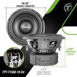 TPT-T1500-10 D4 Subwoofer Timpano Audio