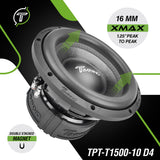 TPT-T1500-10 D4 Subwoofer Timpano Audio