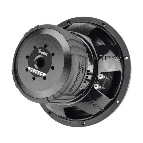 Timpano 12″ Car Audio Subwoofer 1600 Watts Dual 4 Ohm TPT-T1500-12 D4 Daily Banger Timpano