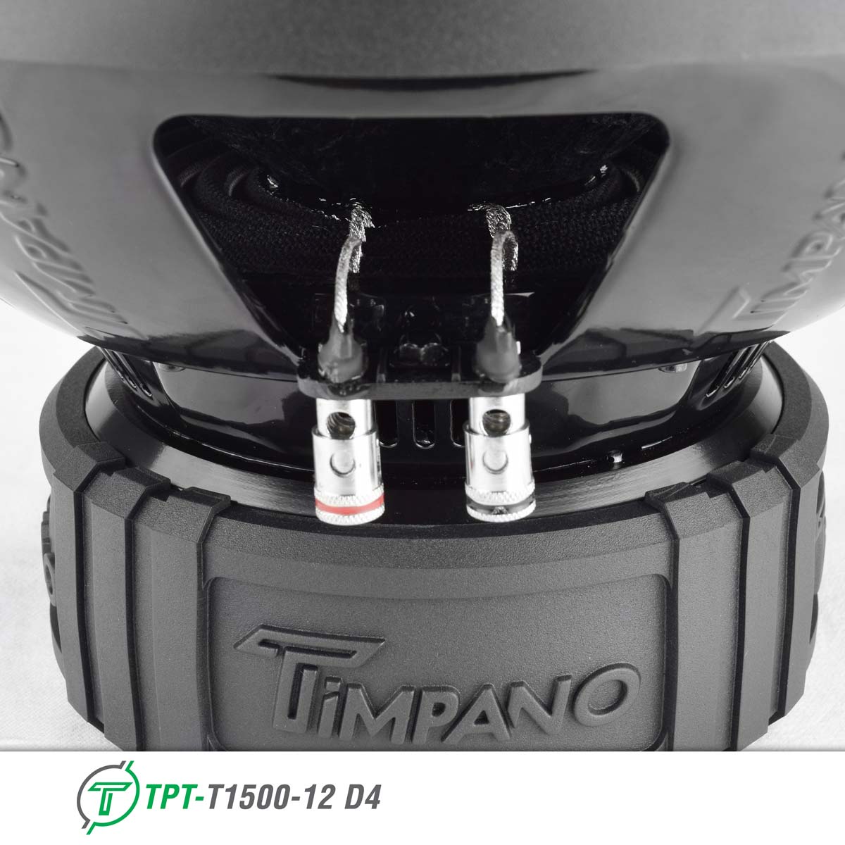 Timpano 12″ Car Audio Subwoofer 1600 Watts Dual 4 Ohm TPT-T1500-12 D4 Daily Banger Timpano