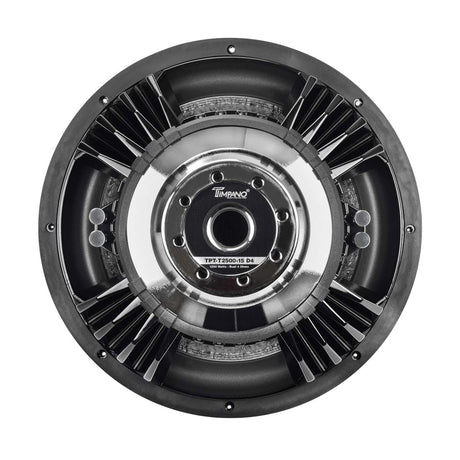 TPT-T2500-12 D4 - Timpano 12″ Car Audio Subwoofer 2500 Watts Dual 4 Ohm Timpano