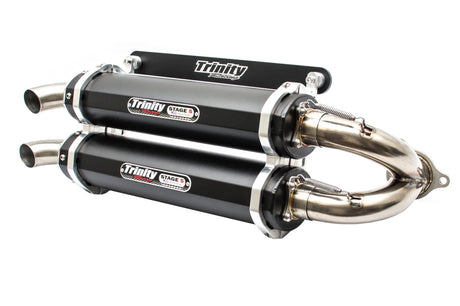 TRINITY RZR TURBO / S EXHAUST- SLIP ON/ FULL SYSTEM