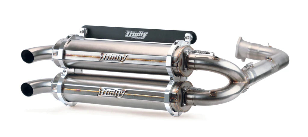 TRINITY RZR TURBO / S EXHAUST- SLIP ON/ FULL SYSTEM