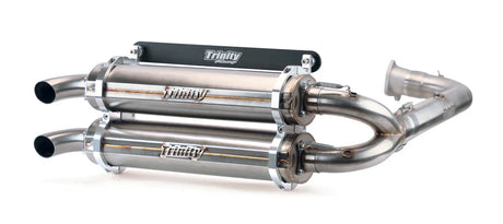 TRINITY RZR TURBO / S EXHAUST- SLIP ON/ FULL SYSTEM