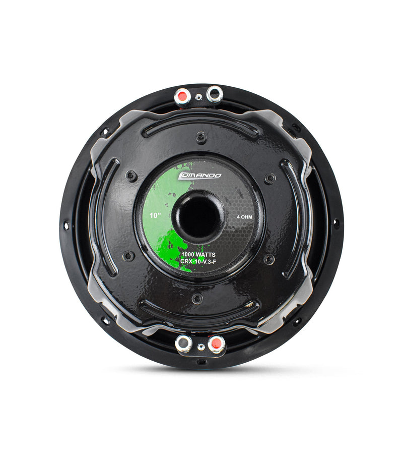 CRX-10-V.3-F | 10'' | 1000W MAX | Dual 4Ω Comando Audio