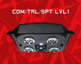 2021+ Can-Am Commander / 2019+ Maverick Sport / 2018+ Maverick Trail Stereo Tops (2-Seat)