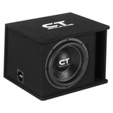 Single 12" 1300W Complete Bass Package w/ Sub Box, Amp, & Wiring Kit CT Sounds