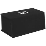 TROPO-2X10D4 // Dual 10” 2600W Loaded Ported Car Subwoofer Box CT Sounds