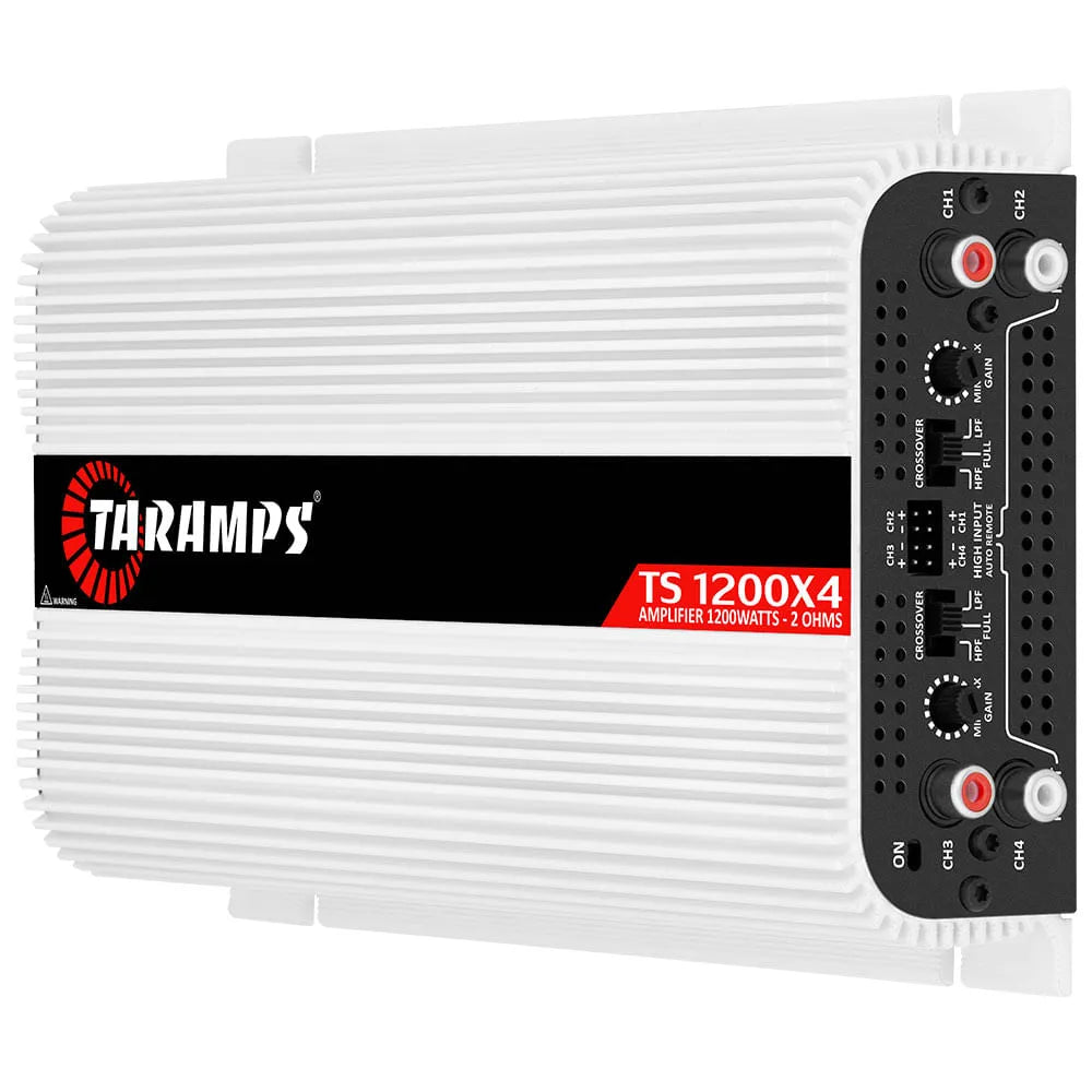 Taramps TS1200X4 V2 1200W RMS 4-Channel Amplifier 2-Ohm