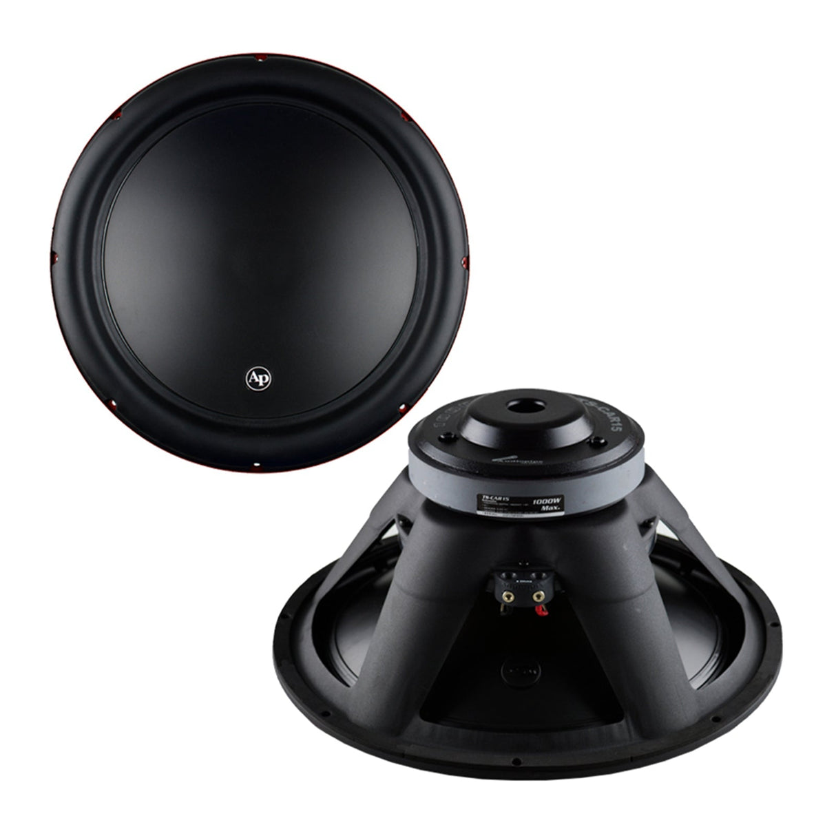 TS-CAR15 15” Edge Extension Technology PP Cone Woofer,  Sold individually Audiopipe