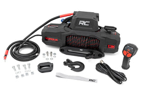 13000-Lb Pro Series Winch Synthetic Rope Rough Country