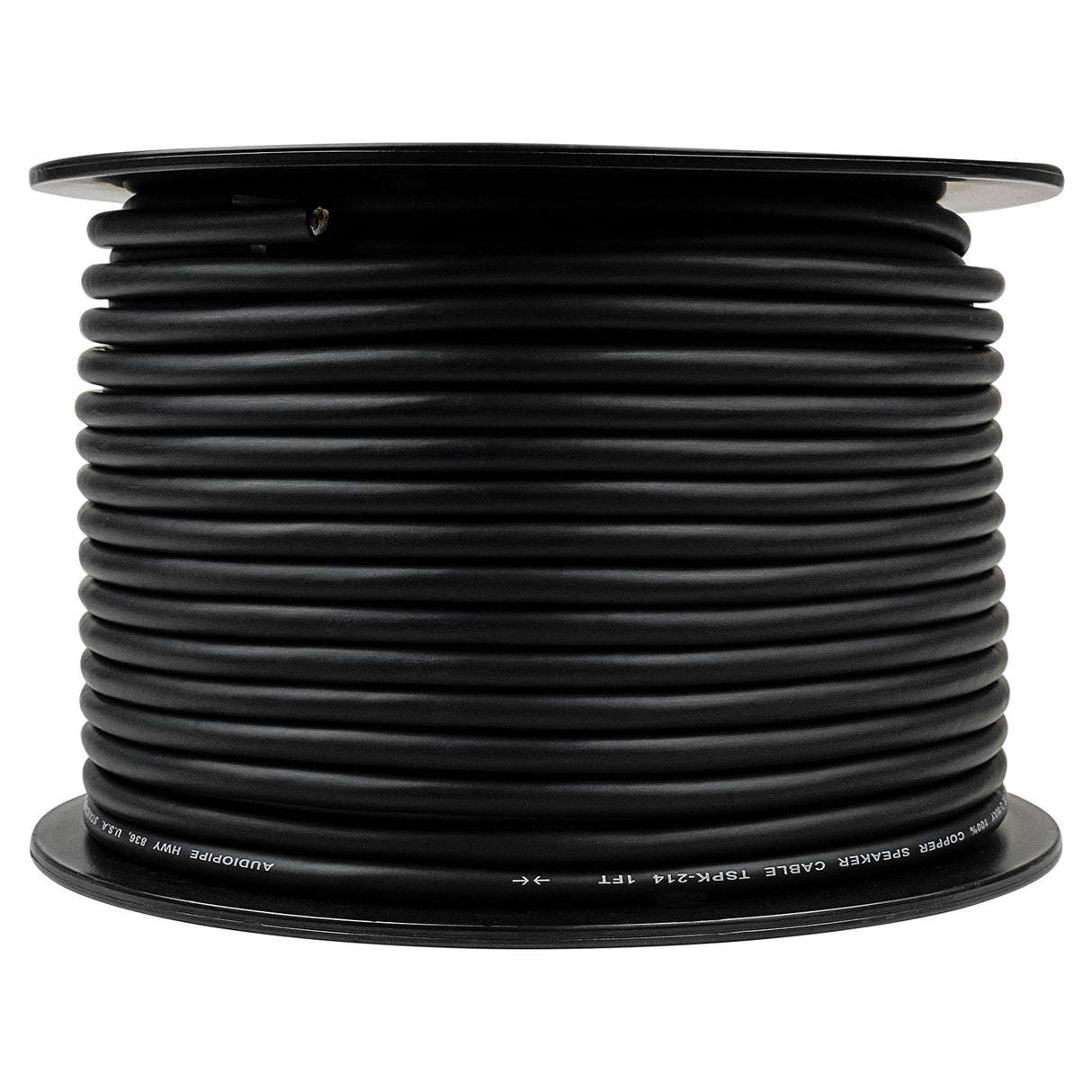 250Ft Speaker Cable, 14 AWG, 2 Conductors (TSPK-214-250) Audiopipe
