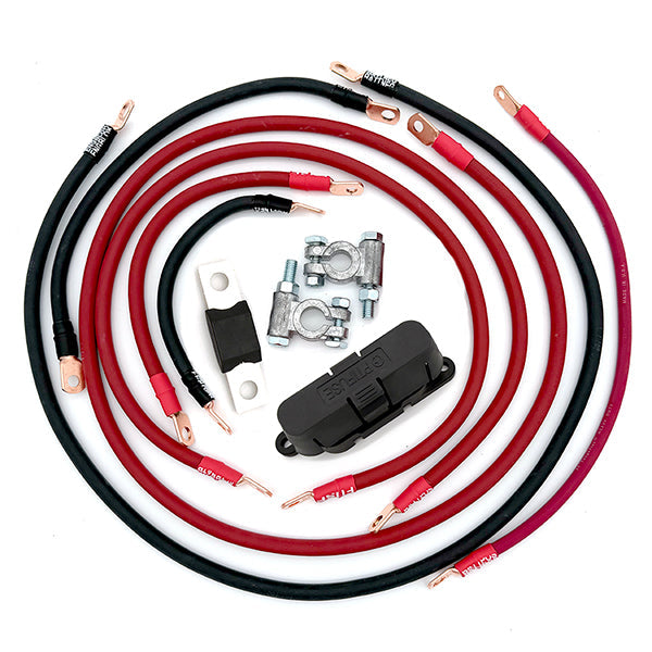 Toyota Tacoma Big 7 Battery Cable Kit (Gen 1 - 1995-2004) Big7Kits