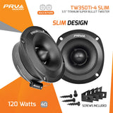 PRV TW350Ti-4 SLIM (PAIR) Tweeter PRV Audio
