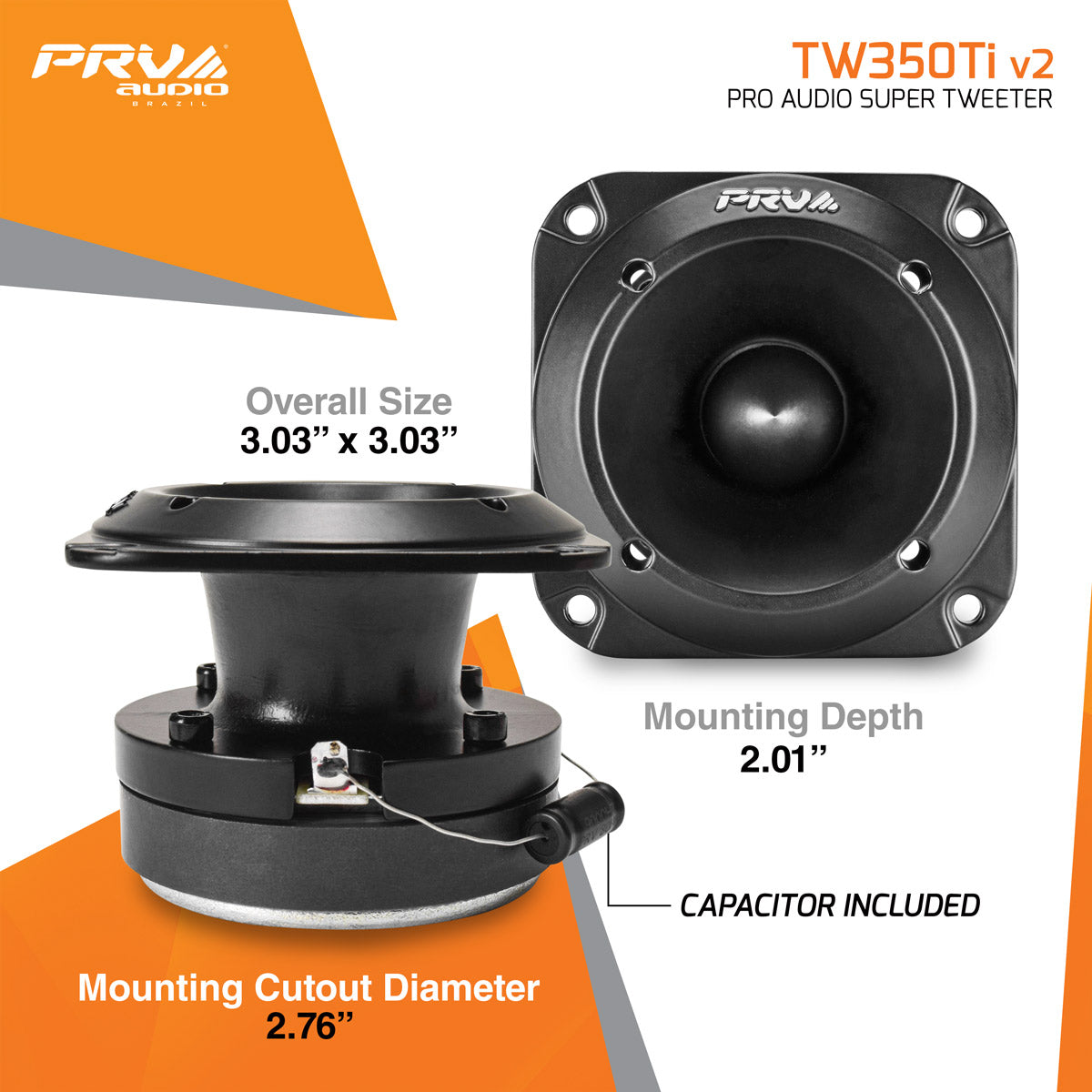 PRV TW350Ti v2 Tweeter PRV Audio