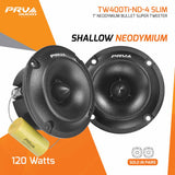 TW400Ti-Nd-4 SLIM (PAIR) Tweeter PRV