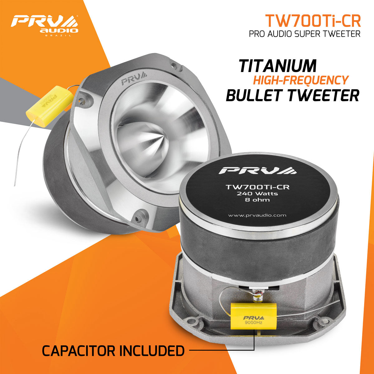 PRV TW700Ti-CR Tweeter PRV Audio