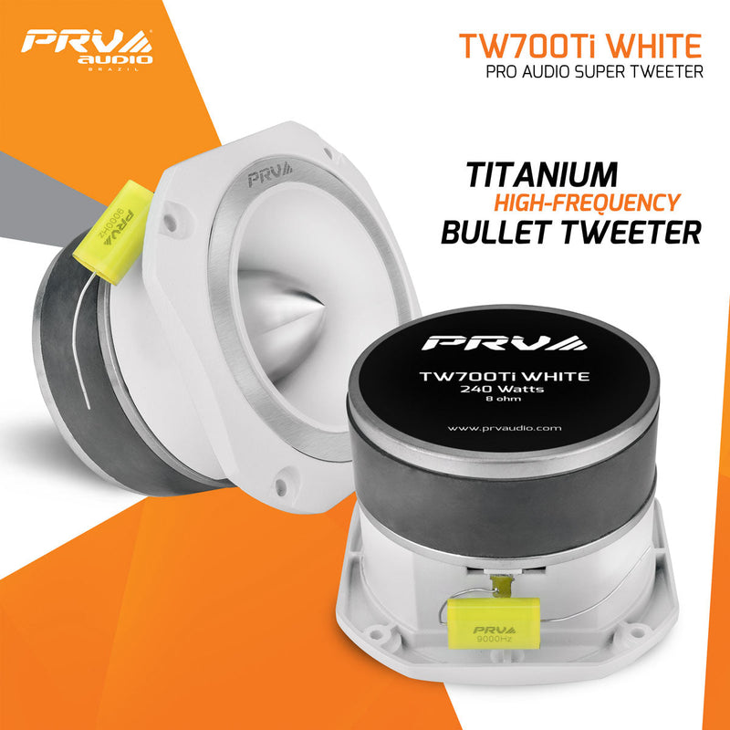 TW700Ti WHITE ALTA GAMA CAR AUDIO