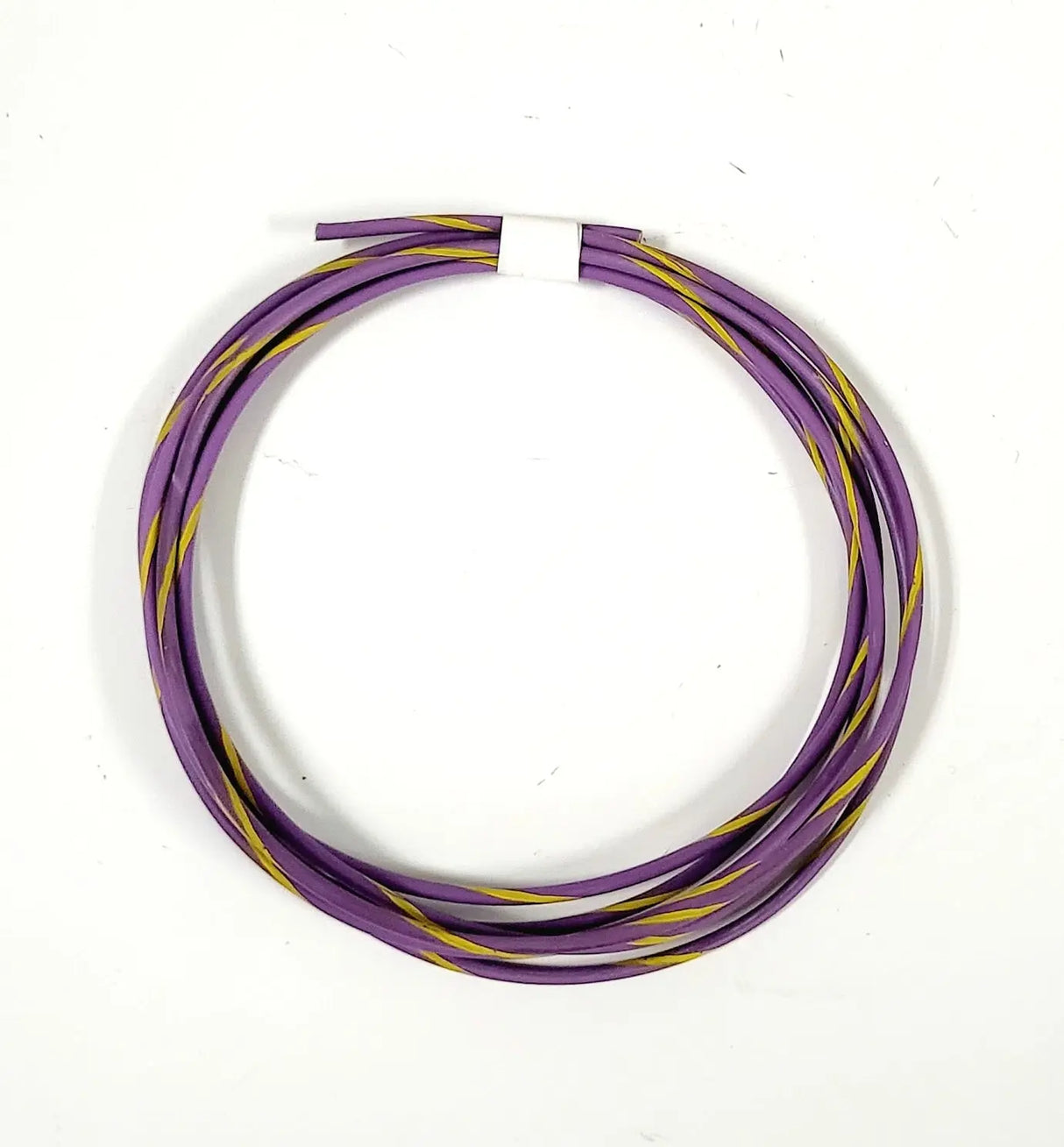 Striped TXL 18 AWG Automotive Wire Pure Copper Made in USA - CHOOSE YOUR COLOR - SOLD PER FT AC/DC WIRE AND SUPPLY