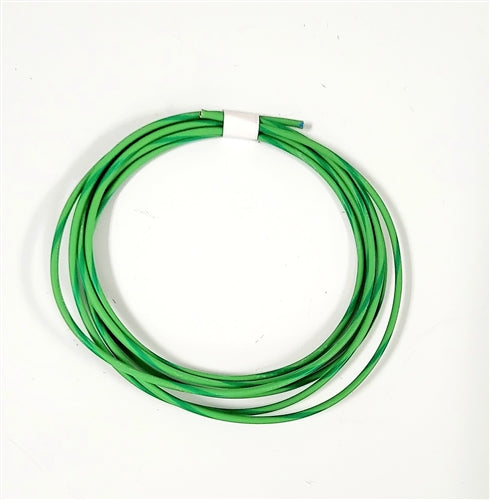 TXL 18 AWG AUTOMOTIVE WIRE LIGHT GRREN  W/ GREEN STRIPE