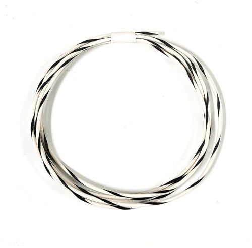 TXL 18 AWG AUTOMOTIVE WIRE WHITE W/ BLACK STRIPE