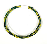 TXL 22 AWG STRIPED COLORS Automotive Wire Pure Copper Made in USA - CHOOSE YOUR COLOR - SOLD PER FT AC/DC WIRE AND SUPPLY