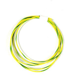 TXL 22 AWG STRIPED COLORS Automotive Wire Pure Copper Made in USA - CHOOSE YOUR COLOR - SOLD PER FT AC/DC WIRE AND SUPPLY