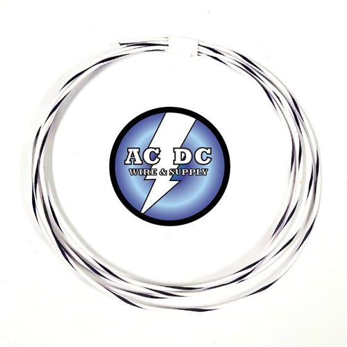 TXL 22 AWG AUTOMOTIVE WIRE WHITE W/ PURPLE STRIPE