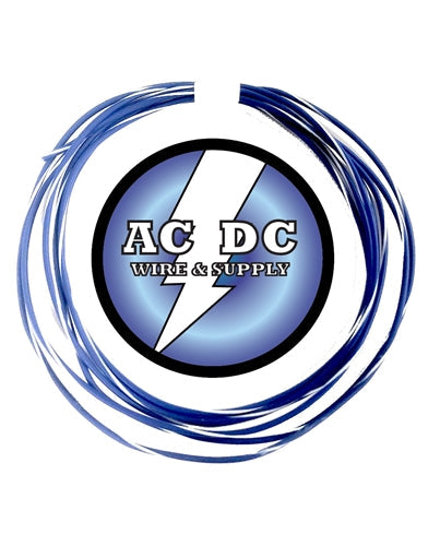 TXL 22 AWG AUTOMOTIVE WIRE BLUE W/ WHITE STRIPE
