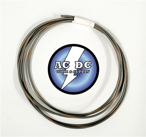 TXL 22 AWG AUTOMOTIVE WIRE GRAY W/ TAN STRIPE