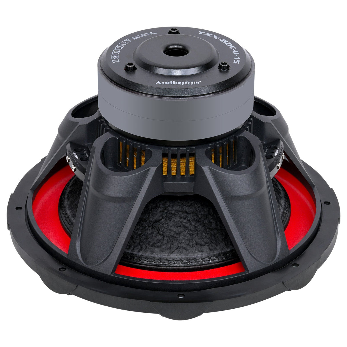 TXX-BDC-II-15 15“ Double Stack Composite Cone Subwoofer Audiopipe