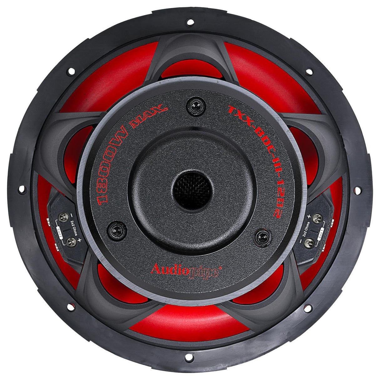 Triple Stack Composite Cone Subwoofer (TXX-BDC-III-12D2) Audiopipe